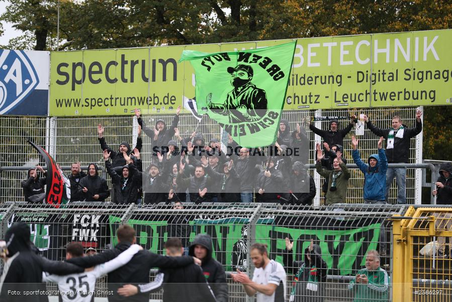Stadion am Schönbusch, Aschaffenburg, 28.10.2023, BFV, Fussball, sport, action, Saison 2023/2024, 18. Spieltag, Regionalliga Bayern, FCS, SVA, 1. FC Schweinfurt 1905, SV Viktoria Aschaffenburg - Bild-ID: 2386297