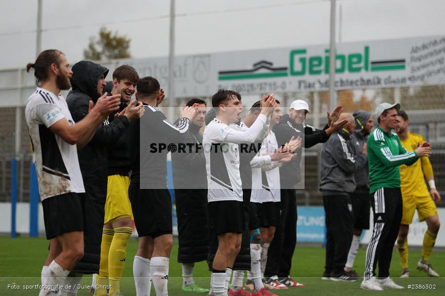 Stadion am Schönbusch, Aschaffenburg, 28.10.2023, BFV, Fussball, sport, action, Saison 2023/2024, 18. Spieltag, Regionalliga Bayern, FCS, SVA, 1. FC Schweinfurt 1905, SV Viktoria Aschaffenburg - Bild-ID: 2386302