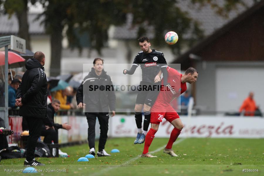 Sportgelände, Karlburg, 28.10.2023, BFV, Fussball, sport, action, Saison 2023/2024, 18. Spieltag, Landesliga Nordwest, FCL, TSV, 1. FC Lichtenfels, TSV Karlburg - Bild-ID: 2386314