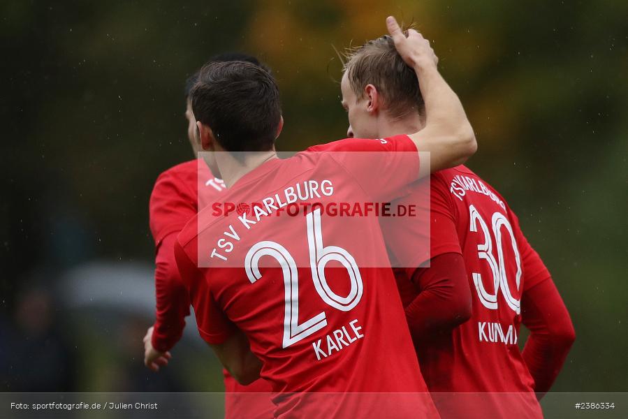 Sportgelände, Karlburg, 28.10.2023, BFV, Fussball, sport, action, Saison 2023/2024, 18. Spieltag, Landesliga Nordwest, FCL, TSV, 1. FC Lichtenfels, TSV Karlburg - Bild-ID: 2386334