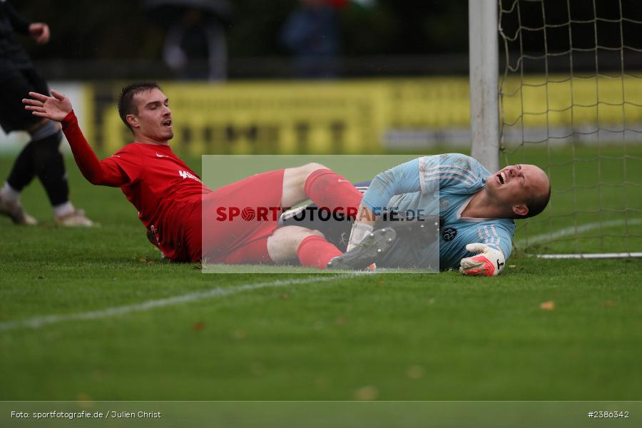 Sportgelände, Karlburg, 28.10.2023, BFV, Fussball, sport, action, Saison 2023/2024, 18. Spieltag, Landesliga Nordwest, FCL, TSV, 1. FC Lichtenfels, TSV Karlburg - Bild-ID: 2386342