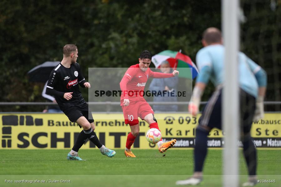 Sportgelände, Karlburg, 28.10.2023, BFV, Fussball, sport, action, Saison 2023/2024, 18. Spieltag, Landesliga Nordwest, FCL, TSV, 1. FC Lichtenfels, TSV Karlburg - Bild-ID: 2386345