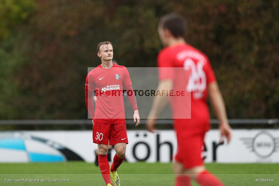 Sportgelände, Karlburg, 28.10.2023, BFV, Fussball, sport, action, Saison 2023/2024, 18. Spieltag, Landesliga Nordwest, FCL, TSV, 1. FC Lichtenfels, TSV Karlburg - Bild-ID: 2386346