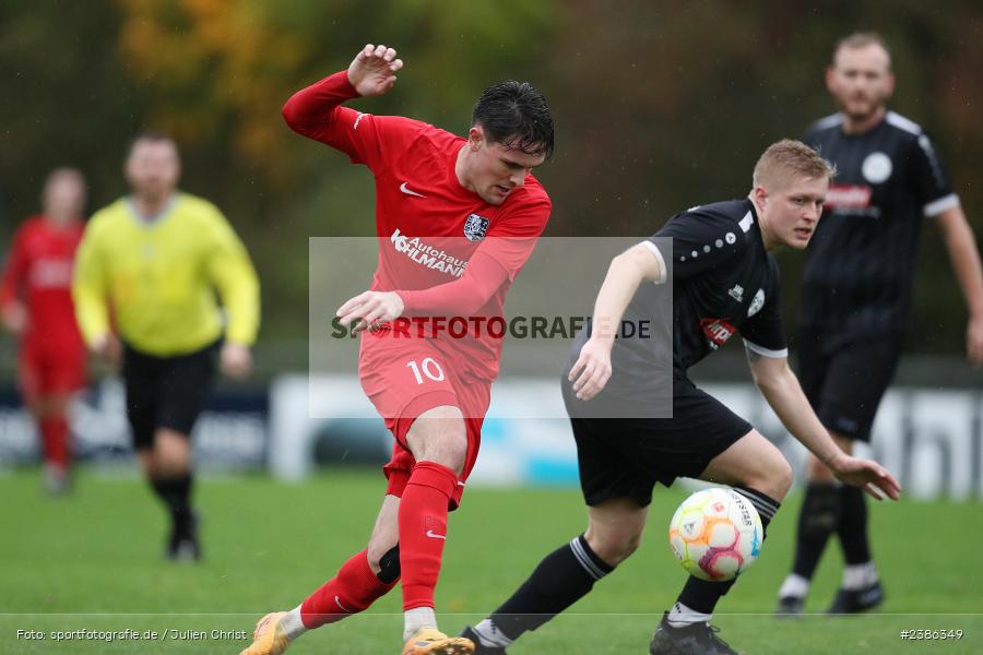 Sportgelände, Karlburg, 28.10.2023, BFV, Fussball, sport, action, Saison 2023/2024, 18. Spieltag, Landesliga Nordwest, FCL, TSV, 1. FC Lichtenfels, TSV Karlburg - Bild-ID: 2386349