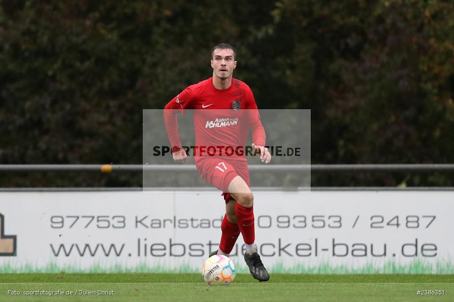 Sportgelände, Karlburg, 28.10.2023, BFV, Fussball, sport, action, Saison 2023/2024, 18. Spieltag, Landesliga Nordwest, FCL, TSV, 1. FC Lichtenfels, TSV Karlburg - Bild-ID: 2386351