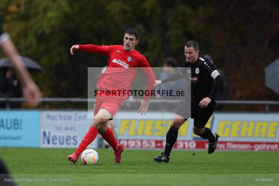 Sportgelände, Karlburg, 28.10.2023, BFV, Fussball, sport, action, Saison 2023/2024, 18. Spieltag, Landesliga Nordwest, FCL, TSV, 1. FC Lichtenfels, TSV Karlburg - Bild-ID: 2386355