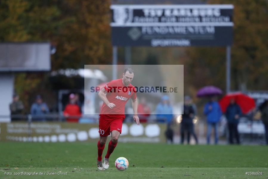 Sportgelände, Karlburg, 28.10.2023, BFV, Fussball, sport, action, Saison 2023/2024, 18. Spieltag, Landesliga Nordwest, FCL, TSV, 1. FC Lichtenfels, TSV Karlburg - Bild-ID: 2386368