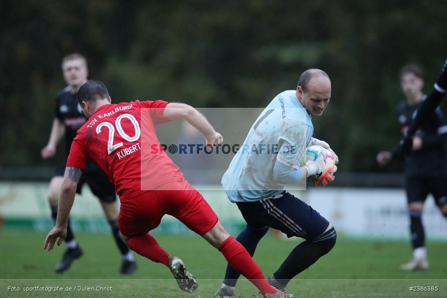 Sportgelände, Karlburg, 28.10.2023, BFV, Fussball, sport, action, Saison 2023/2024, 18. Spieltag, Landesliga Nordwest, FCL, TSV, 1. FC Lichtenfels, TSV Karlburg - Bild-ID: 2386385