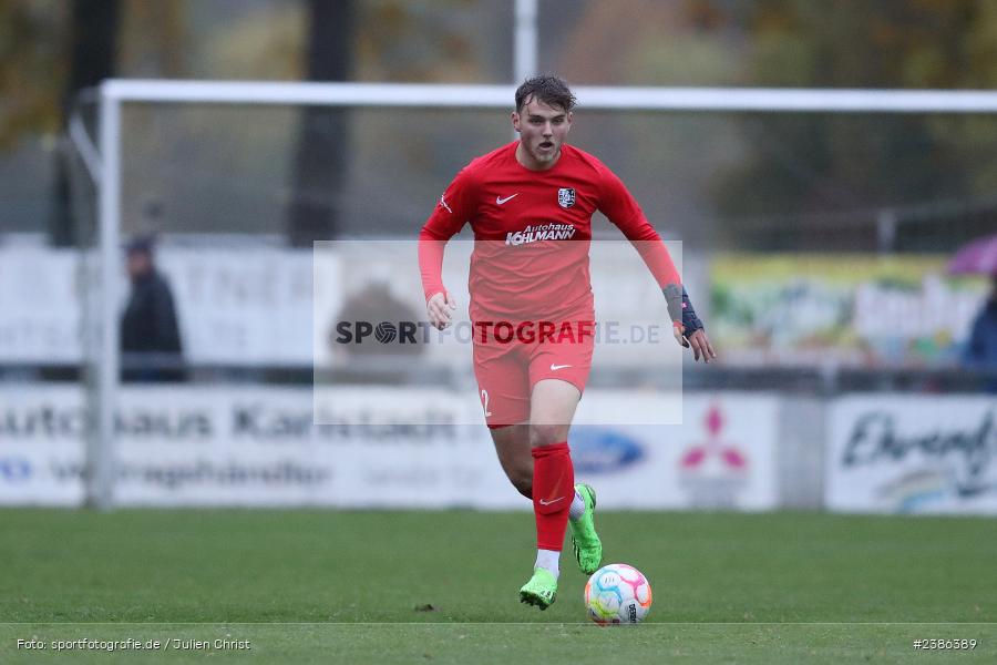 Sportgelände, Karlburg, 28.10.2023, BFV, Fussball, sport, action, Saison 2023/2024, 18. Spieltag, Landesliga Nordwest, FCL, TSV, 1. FC Lichtenfels, TSV Karlburg - Bild-ID: 2386389