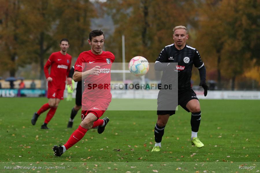 Sportgelände, Karlburg, 28.10.2023, BFV, Fussball, sport, action, Saison 2023/2024, 18. Spieltag, Landesliga Nordwest, FCL, TSV, 1. FC Lichtenfels, TSV Karlburg - Bild-ID: 2386401