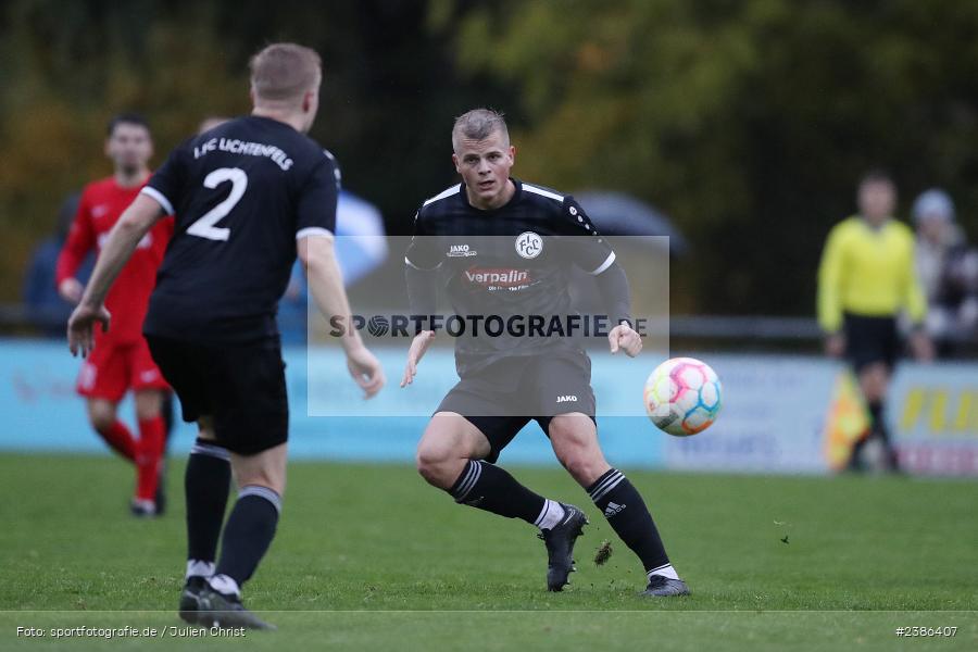 Sportgelände, Karlburg, 28.10.2023, BFV, Fussball, sport, action, Saison 2023/2024, 18. Spieltag, Landesliga Nordwest, FCL, TSV, 1. FC Lichtenfels, TSV Karlburg - Bild-ID: 2386407
