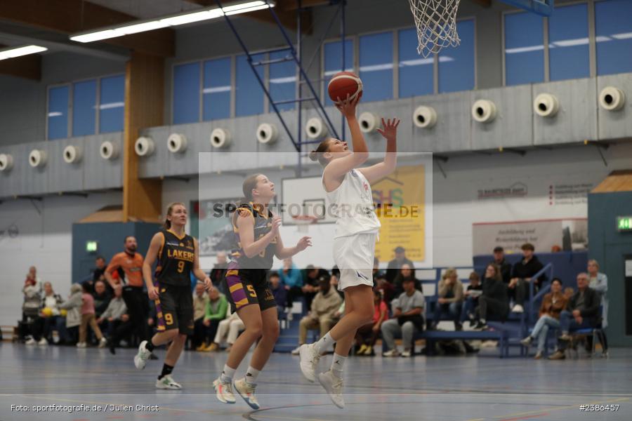 Hans-Wilhelm-Renkhoff-Halle, Marktheidenfeld, 29.10.2023, DBB, Basketball, sport, action, Saison 2023/2024, 8. Spieltag, Regionalliga Südost, LLA, TVM, Leipzig Lakers, TV Marktheidenfeld - Bild-ID: 2386457