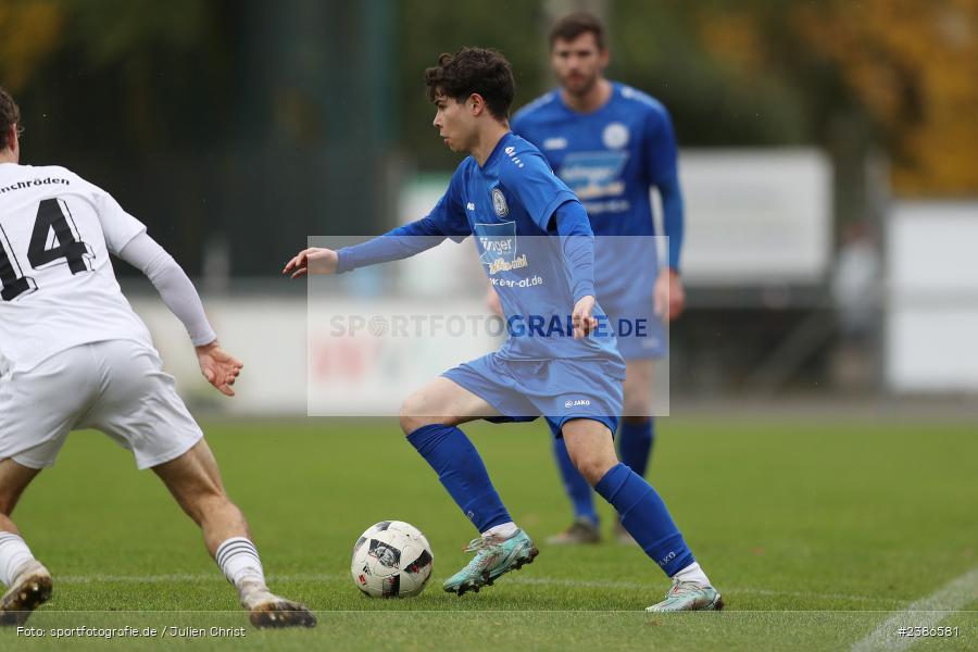 Sportgelände, Rimpar, 29.10.2023, BFV, Fussball, sport, action, Saison 2023/2024, 18. Spieltag, Landesliga Nordwest, TSV, ASV, TSV Mönchröden, ASV Rimpar - Bild-ID: 2386581