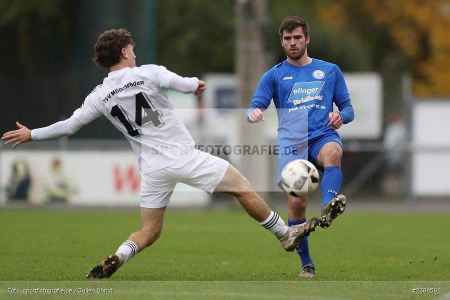 Sportgelände, Rimpar, 29.10.2023, BFV, Fussball, sport, action, Saison 2023/2024, 18. Spieltag, Landesliga Nordwest, TSV, ASV, TSV Mönchröden, ASV Rimpar - Bild-ID: 2386582