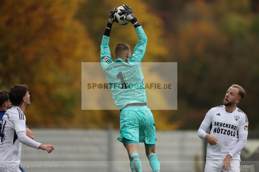 Sportgelände, Rimpar, 29.10.2023, BFV, Fussball, sport, action, Saison 2023/2024, 18. Spieltag, Landesliga Nordwest, TSV, ASV, TSV Mönchröden, ASV Rimpar - Bild-ID: 2386617