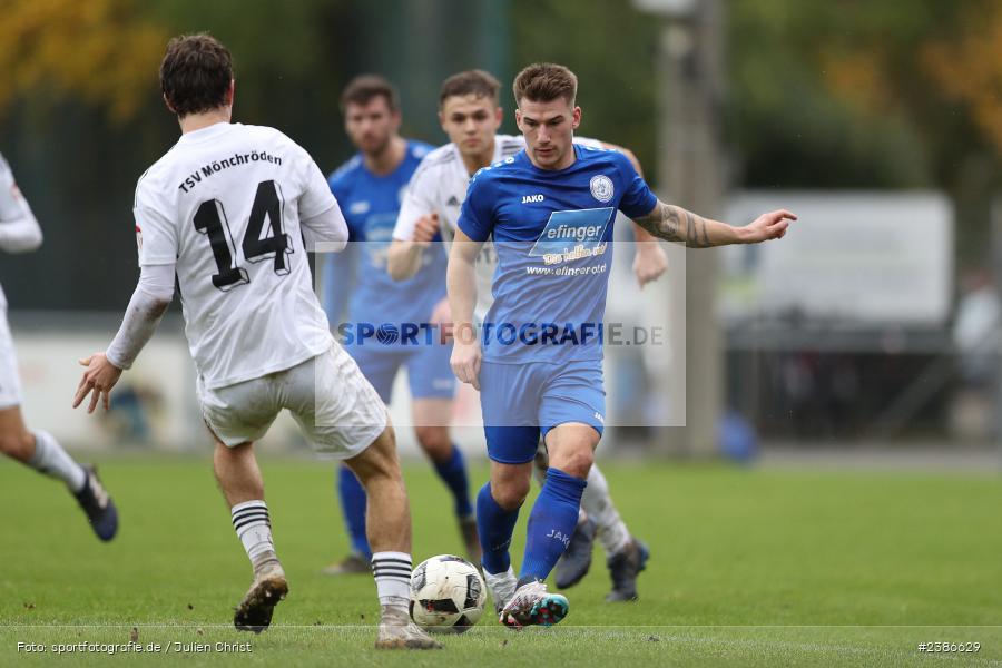 Sportgelände, Rimpar, 29.10.2023, BFV, Fussball, sport, action, Saison 2023/2024, 18. Spieltag, Landesliga Nordwest, TSV, ASV, TSV Mönchröden, ASV Rimpar - Bild-ID: 2386629