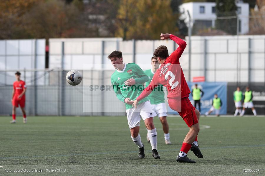 AKON Arena, Würzburg, 01.11.2023, BFV, Fussball, sport, action, Saison 2023/2024, U19 Bayernliga, 10. Spieltag, FC05, FWK, 1. FC Schweinfurt 1905, FC Würzburger Kickers - Bild-ID: 2386659