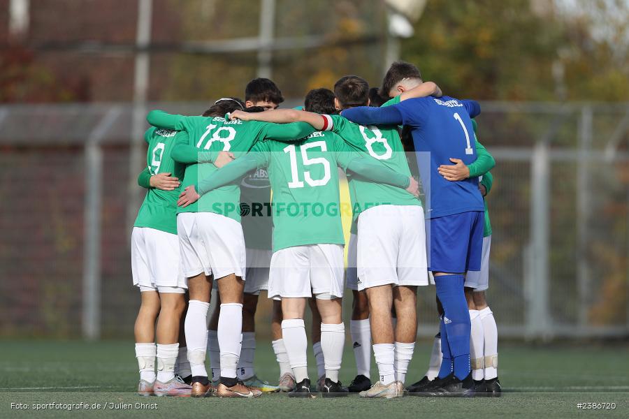 AKON Arena, Würzburg, 01.11.2023, BFV, Fussball, sport, action, Saison 2023/2024, U19 Bayernliga, 10. Spieltag, FC05, FWK, 1. FC Schweinfurt 1905, FC Würzburger Kickers - Bild-ID: 2386720