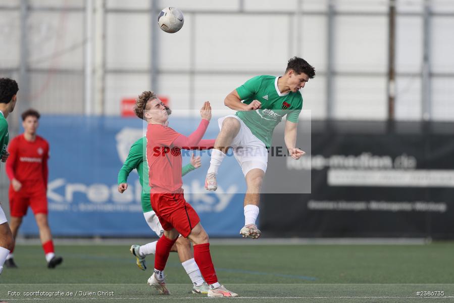 AKON Arena, Würzburg, 01.11.2023, BFV, Fussball, sport, action, Saison 2023/2024, U19 Bayernliga, 10. Spieltag, FC05, FWK, 1. FC Schweinfurt 1905, FC Würzburger Kickers - Bild-ID: 2386735