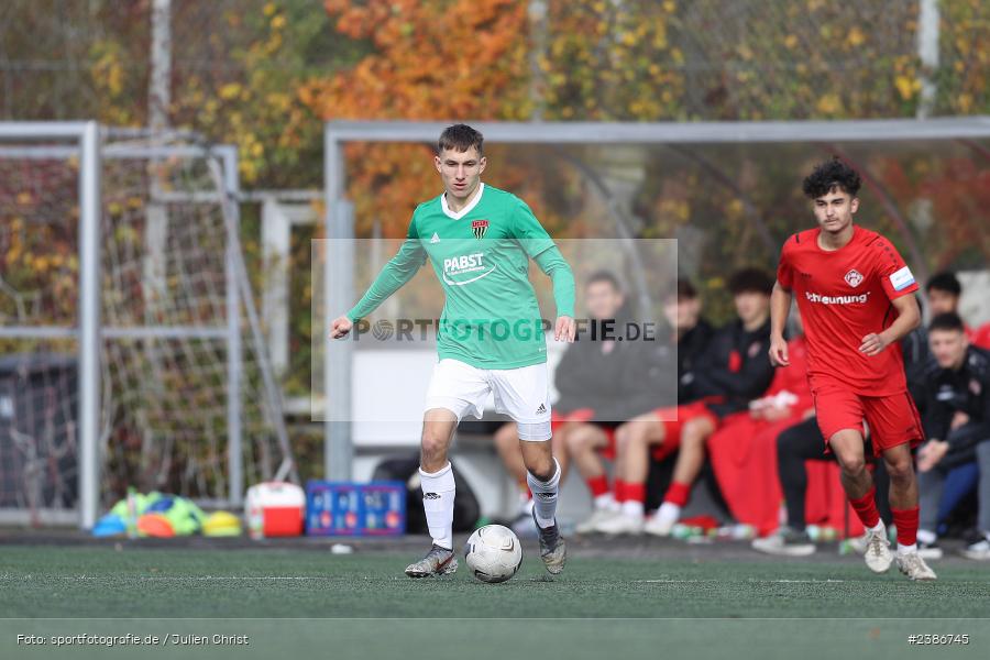 AKON Arena, Würzburg, 01.11.2023, BFV, Fussball, sport, action, Saison 2023/2024, U19 Bayernliga, 10. Spieltag, FC05, FWK, 1. FC Schweinfurt 1905, FC Würzburger Kickers - Bild-ID: 2386745 AKON Arena, Würzburg, 01.11.2023, BFV, Fussball, sport, action, Saison 2023/2024, U19 Bayernliga, 10. Spieltag, FC05, FWK, 1. FC Schweinfurt 1905, FC Würzburger Kickers - Bild-ID: 2386745