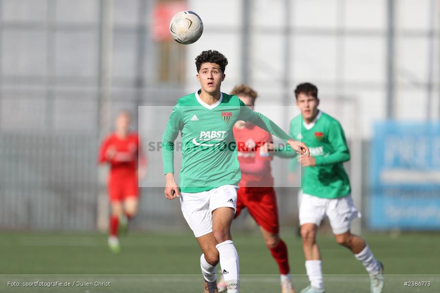 AKON Arena, Würzburg, 01.11.2023, BFV, Fussball, sport, action, Saison 2023/2024, U19 Bayernliga, 10. Spieltag, FC05, FWK, 1. FC Schweinfurt 1905, FC Würzburger Kickers - Bild-ID: 2386773