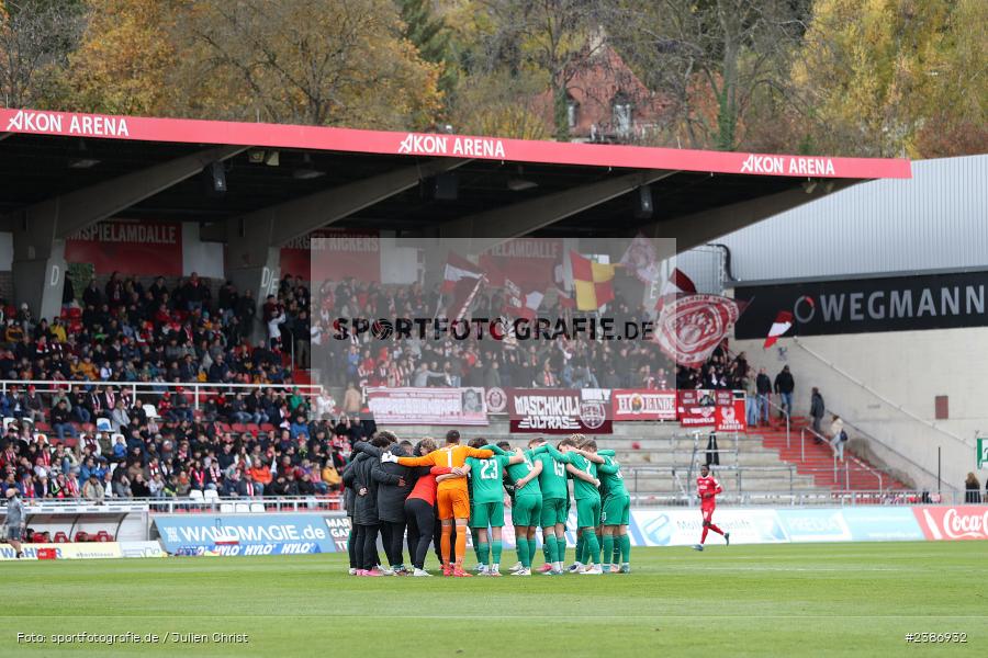 AKON Arena, Würzburg, 04.11.2023, BFV, Fussball, sport, action, Saison 2023/2024, Regionalliga Bayern, 19. Spieltag, FCA, FWK, FC Augsburg II, FC Würzburger Kickers - Bild-ID: 2386932 AKON Arena, Würzburg, 04.11.2023, BFV, Fussball, sport, action, Saison 2023/2024, Regionalliga Bayern, 19. Spieltag, FCA, FWK, FC Augsburg II, FC Würzburger Kickers - Bild-ID: 2386932