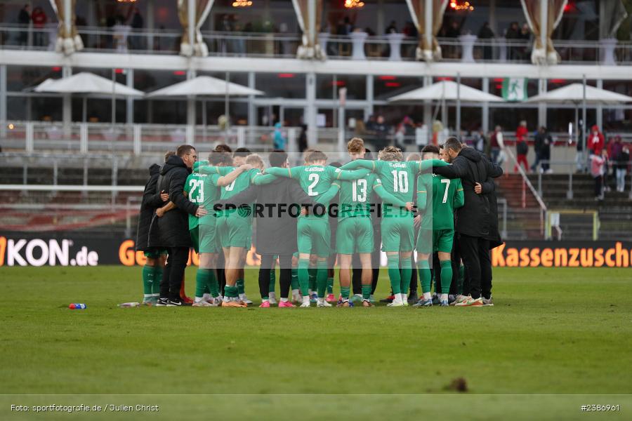 AKON Arena, Würzburg, 04.11.2023, BFV, Fussball, sport, action, Saison 2023/2024, Regionalliga Bayern, 19. Spieltag, FCA, FWK, FC Augsburg II, FC Würzburger Kickers - Bild-ID: 2386961