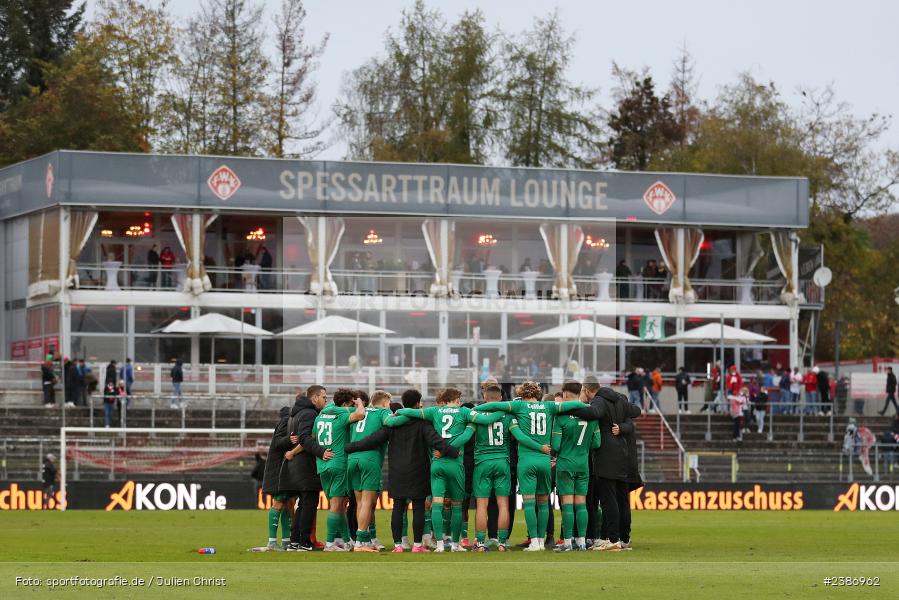 AKON Arena, Würzburg, 04.11.2023, BFV, Fussball, sport, action, Saison 2023/2024, Regionalliga Bayern, 19. Spieltag, FCA, FWK, FC Augsburg II, FC Würzburger Kickers - Bild-ID: 2386962