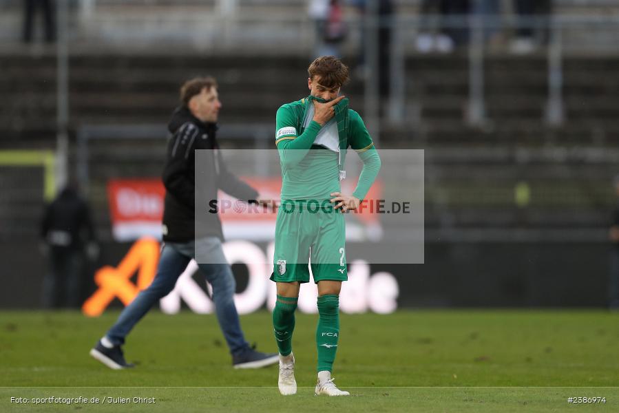 AKON Arena, Würzburg, 04.11.2023, BFV, Fussball, sport, action, Saison 2023/2024, Regionalliga Bayern, 19. Spieltag, FCA, FWK, FC Augsburg II, FC Würzburger Kickers - Bild-ID: 2386974