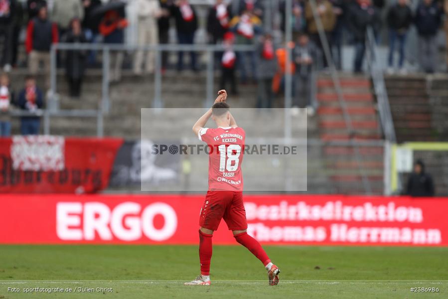 AKON Arena, Würzburg, 04.11.2023, BFV, Fussball, sport, action, Saison 2023/2024, Regionalliga Bayern, 19. Spieltag, FCA, FWK, FC Augsburg II, FC Würzburger Kickers - Bild-ID: 2386986