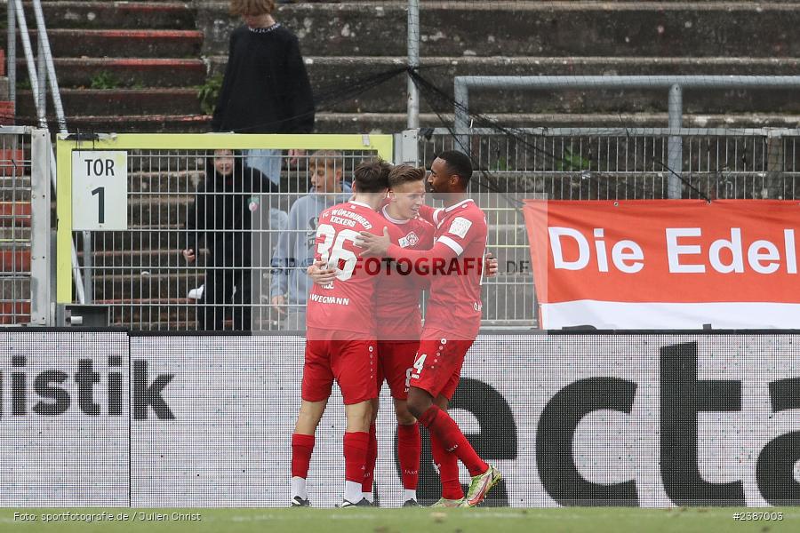 AKON Arena, Würzburg, 04.11.2023, BFV, Fussball, sport, action, Saison 2023/2024, Regionalliga Bayern, 19. Spieltag, FCA, FWK, FC Augsburg II, FC Würzburger Kickers - Bild-ID: 2387003