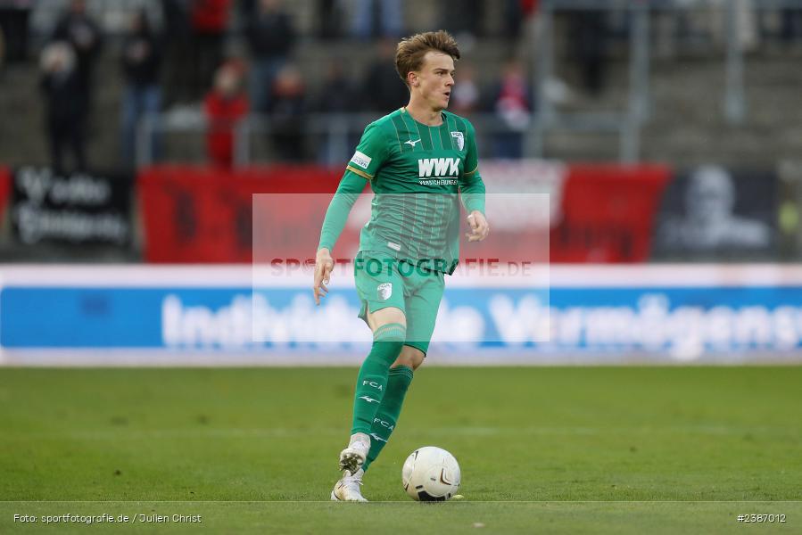 AKON Arena, Würzburg, 04.11.2023, BFV, Fussball, sport, action, Saison 2023/2024, Regionalliga Bayern, 19. Spieltag, FCA, FWK, FC Augsburg II, FC Würzburger Kickers - Bild-ID: 2387012