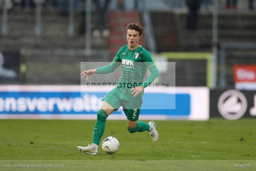 AKON Arena, Würzburg, 04.11.2023, BFV, Fussball, sport, action, Saison 2023/2024, Regionalliga Bayern, 19. Spieltag, FCA, FWK, FC Augsburg II, FC Würzburger Kickers - Bild-ID: 2387015