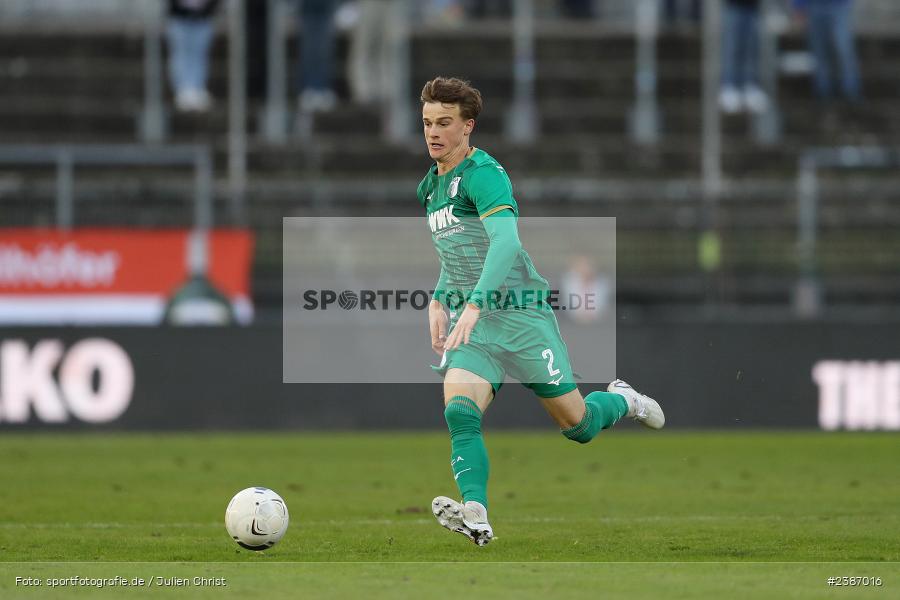AKON Arena, Würzburg, 04.11.2023, BFV, Fussball, sport, action, Saison 2023/2024, Regionalliga Bayern, 19. Spieltag, FCA, FWK, FC Augsburg II, FC Würzburger Kickers - Bild-ID: 2387016