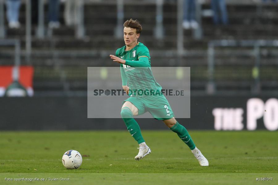 AKON Arena, Würzburg, 04.11.2023, BFV, Fussball, sport, action, Saison 2023/2024, Regionalliga Bayern, 19. Spieltag, FCA, FWK, FC Augsburg II, FC Würzburger Kickers - Bild-ID: 2387017