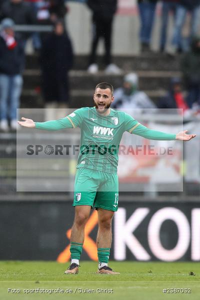 AKON Arena, Würzburg, 04.11.2023, BFV, Fussball, sport, action, Saison 2023/2024, Regionalliga Bayern, 19. Spieltag, FCA, FWK, FC Augsburg II, FC Würzburger Kickers - Bild-ID: 2387032