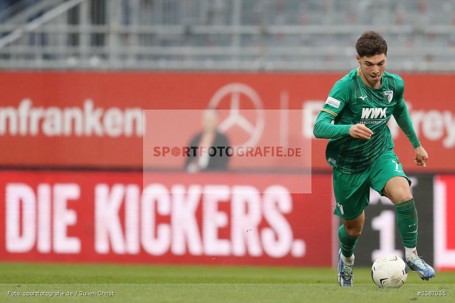AKON Arena, Würzburg, 04.11.2023, BFV, Fussball, sport, action, Saison 2023/2024, Regionalliga Bayern, 19. Spieltag, FCA, FWK, FC Augsburg II, FC Würzburger Kickers - Bild-ID: 2387035