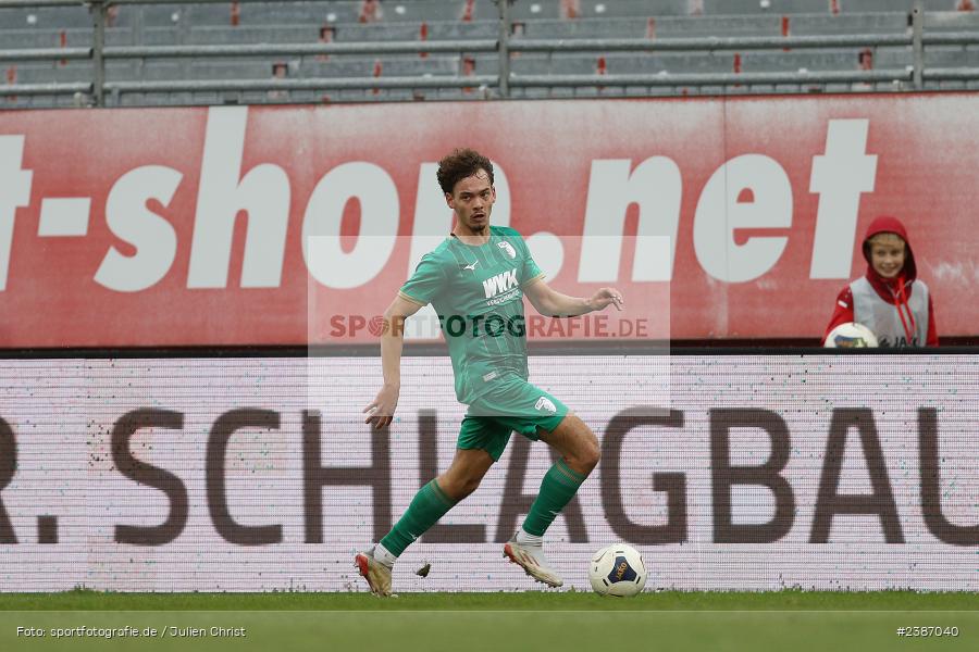 AKON Arena, Würzburg, 04.11.2023, BFV, Fussball, sport, action, Saison 2023/2024, Regionalliga Bayern, 19. Spieltag, FCA, FWK, FC Augsburg II, FC Würzburger Kickers - Bild-ID: 2387040