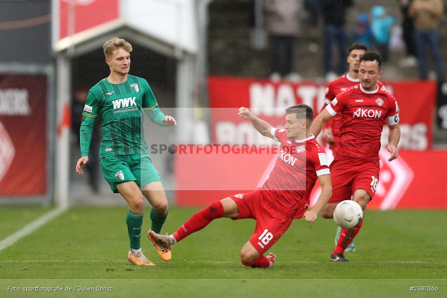 AKON Arena, Würzburg, 04.11.2023, BFV, Fussball, sport, action, Saison 2023/2024, Regionalliga Bayern, 19. Spieltag, FCA, FWK, FC Augsburg II, FC Würzburger Kickers - Bild-ID: 2387066 AKON Arena, Würzburg, 04.11.2023, BFV, Fussball, sport, action, Saison 2023/2024, Regionalliga Bayern, 19. Spieltag, FCA, FWK, FC Augsburg II, FC Würzburger Kickers - Bild-ID: 2387066