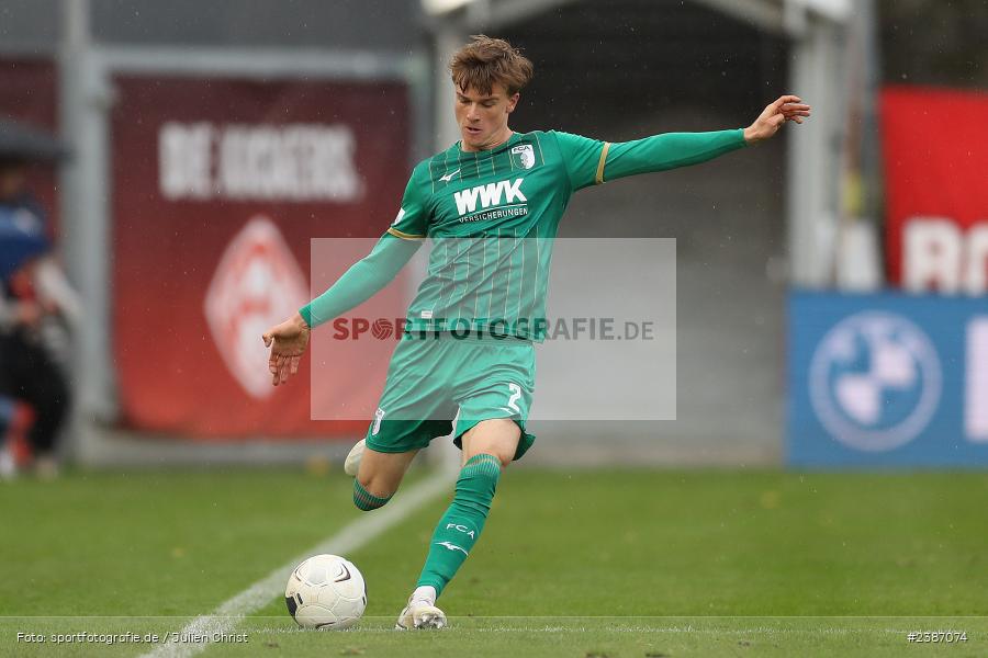 AKON Arena, Würzburg, 04.11.2023, BFV, Fussball, sport, action, Saison 2023/2024, Regionalliga Bayern, 19. Spieltag, FCA, FWK, FC Augsburg II, FC Würzburger Kickers - Bild-ID: 2387074
