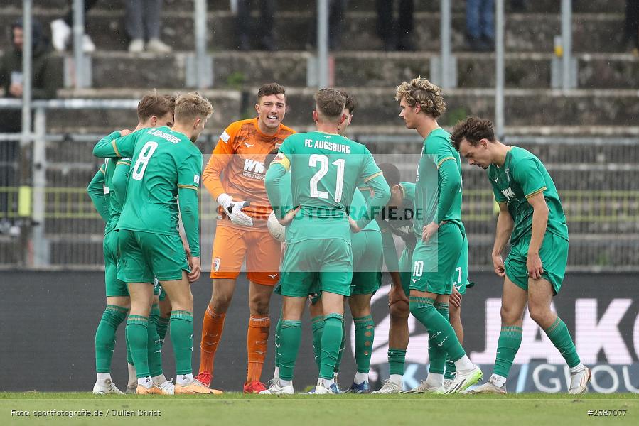 AKON Arena, Würzburg, 04.11.2023, BFV, Fussball, sport, action, Saison 2023/2024, Regionalliga Bayern, 19. Spieltag, FCA, FWK, FC Augsburg II, FC Würzburger Kickers - Bild-ID: 2387077