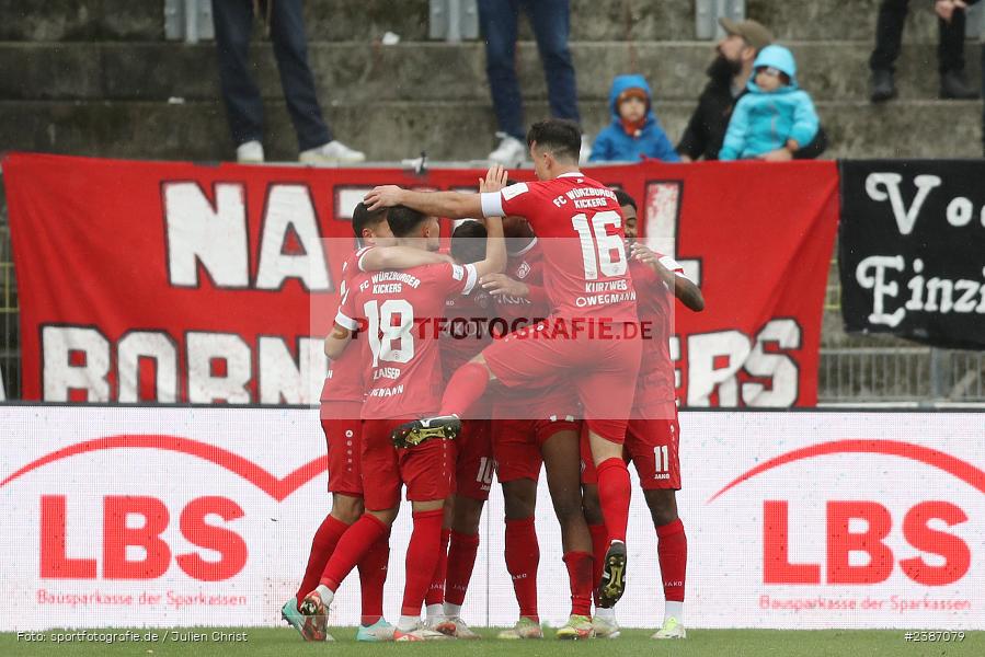 AKON Arena, Würzburg, 04.11.2023, BFV, Fussball, sport, action, Saison 2023/2024, Regionalliga Bayern, 19. Spieltag, FCA, FWK, FC Augsburg II, FC Würzburger Kickers - Bild-ID: 2387079