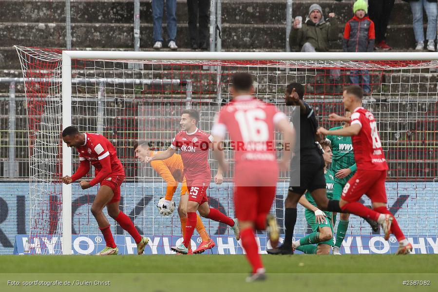 AKON Arena, Würzburg, 04.11.2023, BFV, Fussball, sport, action, Saison 2023/2024, Regionalliga Bayern, 19. Spieltag, FCA, FWK, FC Augsburg II, FC Würzburger Kickers - Bild-ID: 2387082 AKON Arena, Würzburg, 04.11.2023, BFV, Fussball, sport, action, Saison 2023/2024, Regionalliga Bayern, 19. Spieltag, FCA, FWK, FC Augsburg II, FC Würzburger Kickers - Bild-ID: 2387082