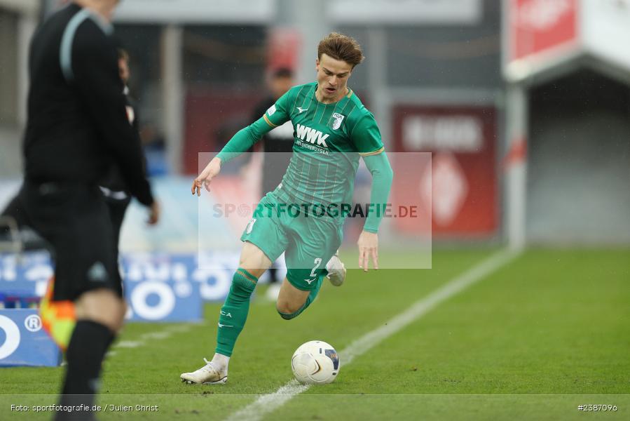 AKON Arena, Würzburg, 04.11.2023, BFV, Fussball, sport, action, Saison 2023/2024, Regionalliga Bayern, 19. Spieltag, FCA, FWK, FC Augsburg II, FC Würzburger Kickers - Bild-ID: 2387096