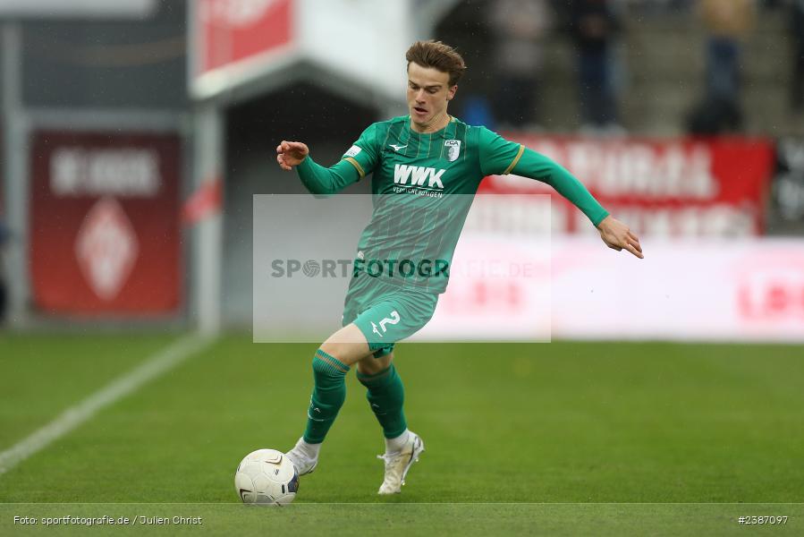AKON Arena, Würzburg, 04.11.2023, BFV, Fussball, sport, action, Saison 2023/2024, Regionalliga Bayern, 19. Spieltag, FCA, FWK, FC Augsburg II, FC Würzburger Kickers - Bild-ID: 2387097