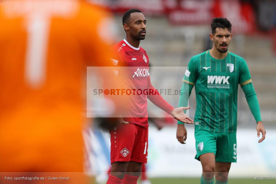 AKON Arena, Würzburg, 04.11.2023, BFV, Fussball, sport, action, Saison 2023/2024, Regionalliga Bayern, 19. Spieltag, FCA, FWK, FC Augsburg II, FC Würzburger Kickers - Bild-ID: 2387113