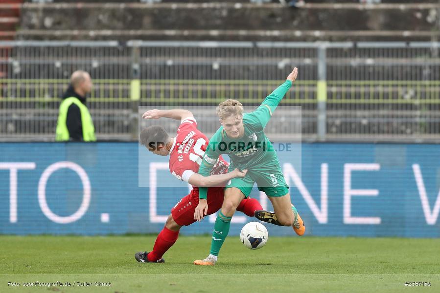 AKON Arena, Würzburg, 04.11.2023, BFV, Fussball, sport, action, Saison 2023/2024, Regionalliga Bayern, 19. Spieltag, FCA, FWK, FC Augsburg II, FC Würzburger Kickers - Bild-ID: 2387136 AKON Arena, Würzburg, 04.11.2023, BFV, Fussball, sport, action, Saison 2023/2024, Regionalliga Bayern, 19. Spieltag, FCA, FWK, FC Augsburg II, FC Würzburger Kickers - Bild-ID: 2387136