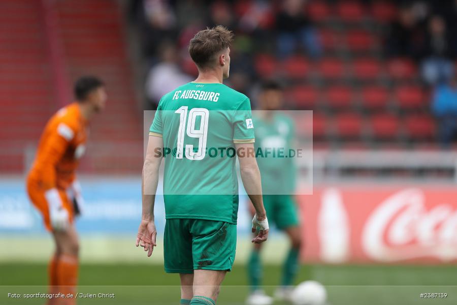AKON Arena, Würzburg, 04.11.2023, BFV, Fussball, sport, action, Saison 2023/2024, Regionalliga Bayern, 19. Spieltag, FCA, FWK, FC Augsburg II, FC Würzburger Kickers - Bild-ID: 2387139