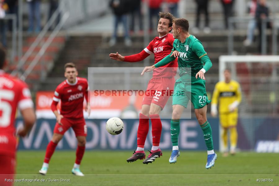 AKON Arena, Würzburg, 04.11.2023, BFV, Fussball, sport, action, Saison 2023/2024, Regionalliga Bayern, 19. Spieltag, FCA, FWK, FC Augsburg II, FC Würzburger Kickers - Bild-ID: 2387156