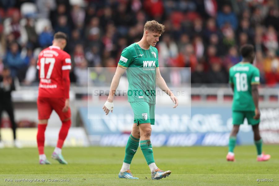 AKON Arena, Würzburg, 04.11.2023, BFV, Fussball, sport, action, Saison 2023/2024, Regionalliga Bayern, 19. Spieltag, FCA, FWK, FC Augsburg II, FC Würzburger Kickers - Bild-ID: 2387163